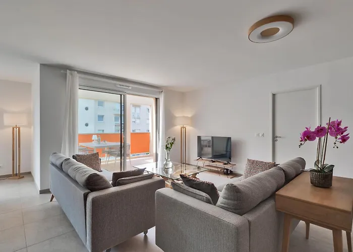 公寓 Magnifique Rooftop A 4 昂蒂布